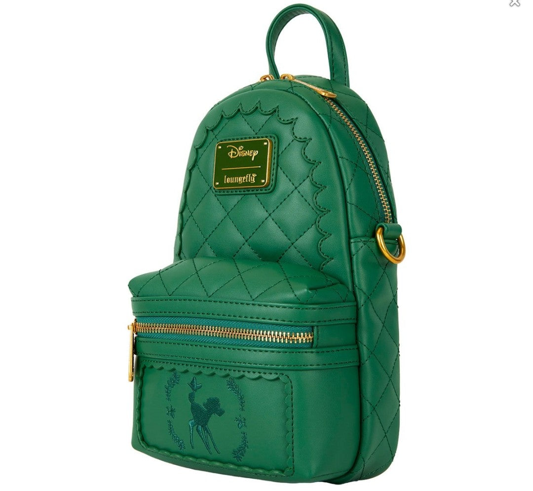 Loungefly Disney Bambi and Thumper Convertible Sling Bag/Crossbody Bag/Backpack