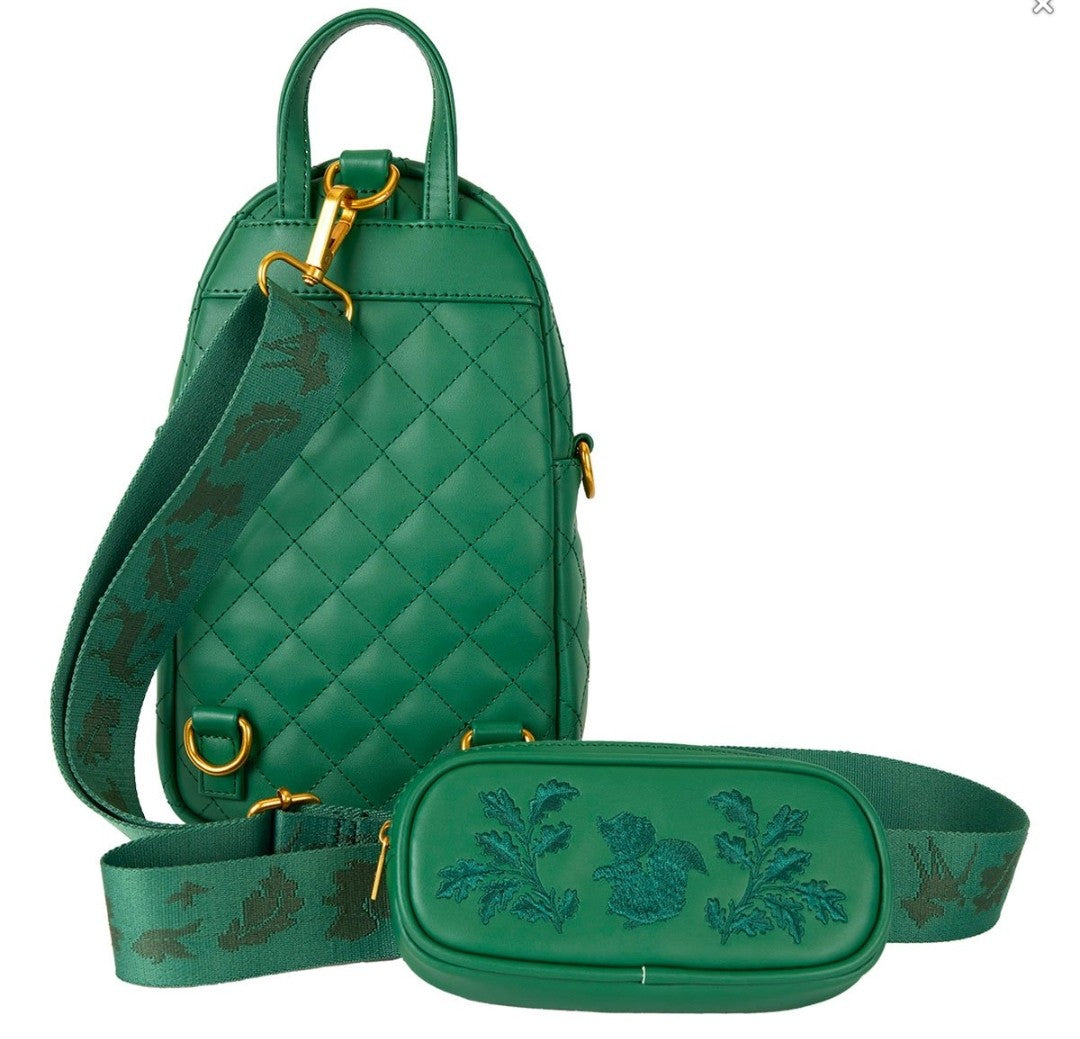 Loungefly Disney Bambi and Thumper Convertible Sling Bag/Crossbody Bag/Backpack