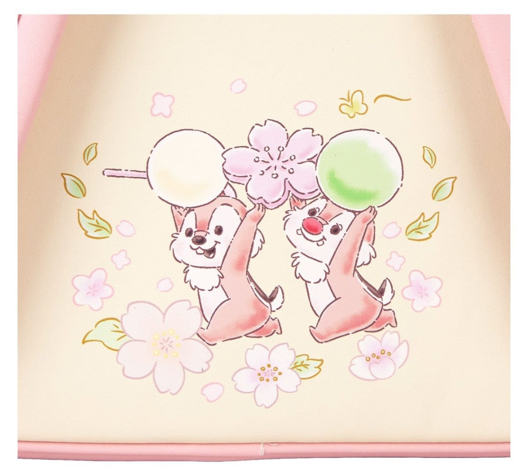 Loungefly Disney Chibi Chip and Dale Cherry Blossoms Backpack