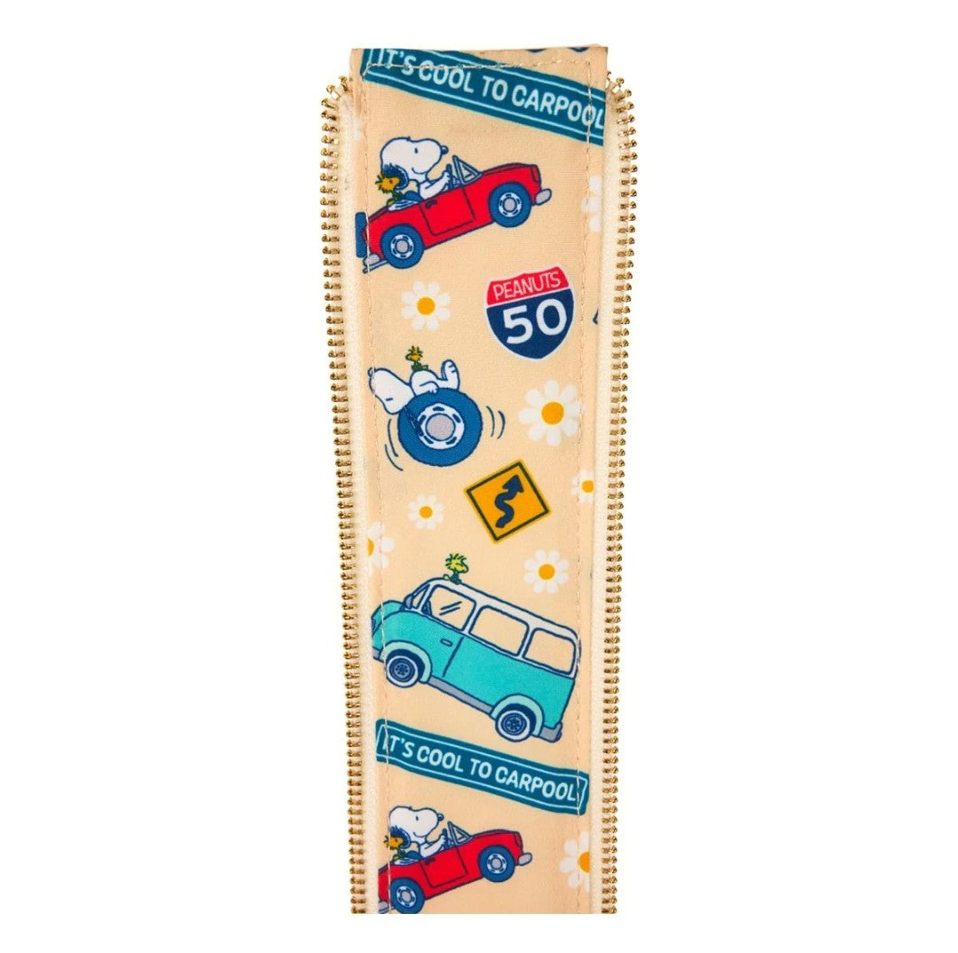 Loungefly Peanuts Snoopy and the Gang Road Trip Bus Crossbody Bag