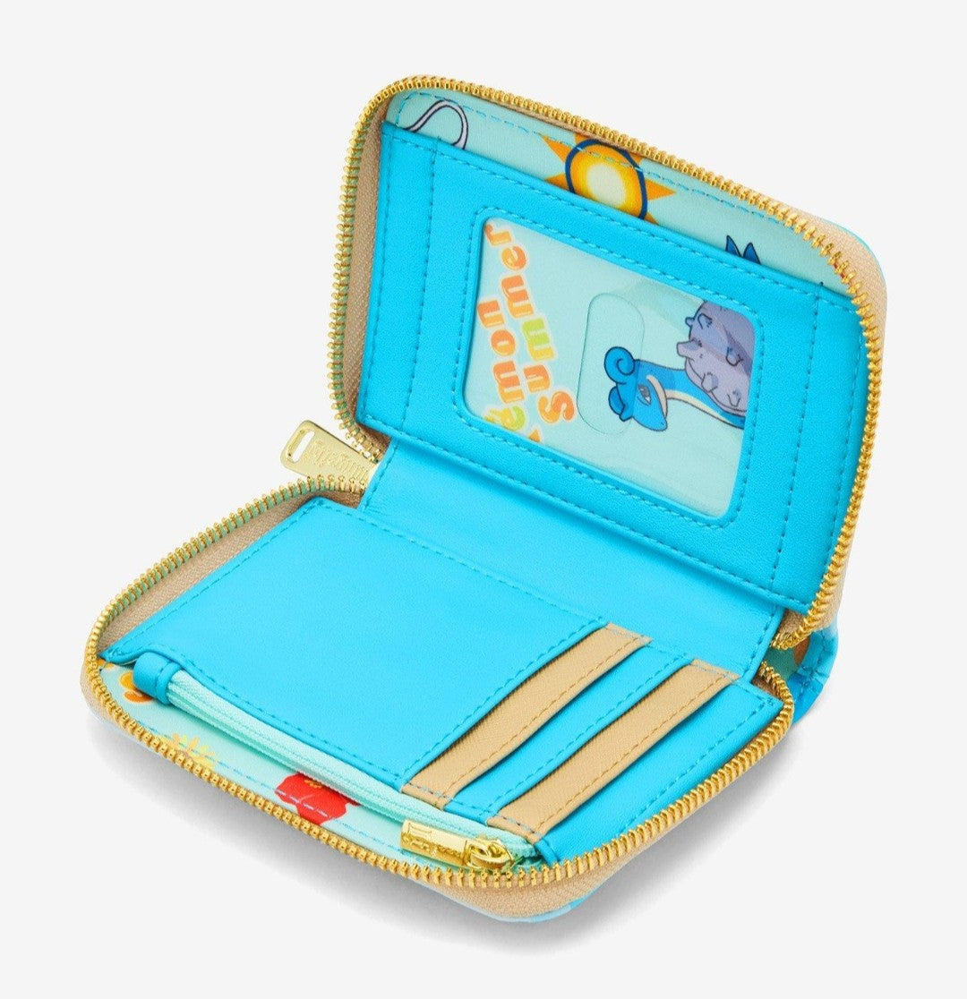 Loungefly Pokemon Pikachu and Friends Enjoy a Day at the Beach Wallet