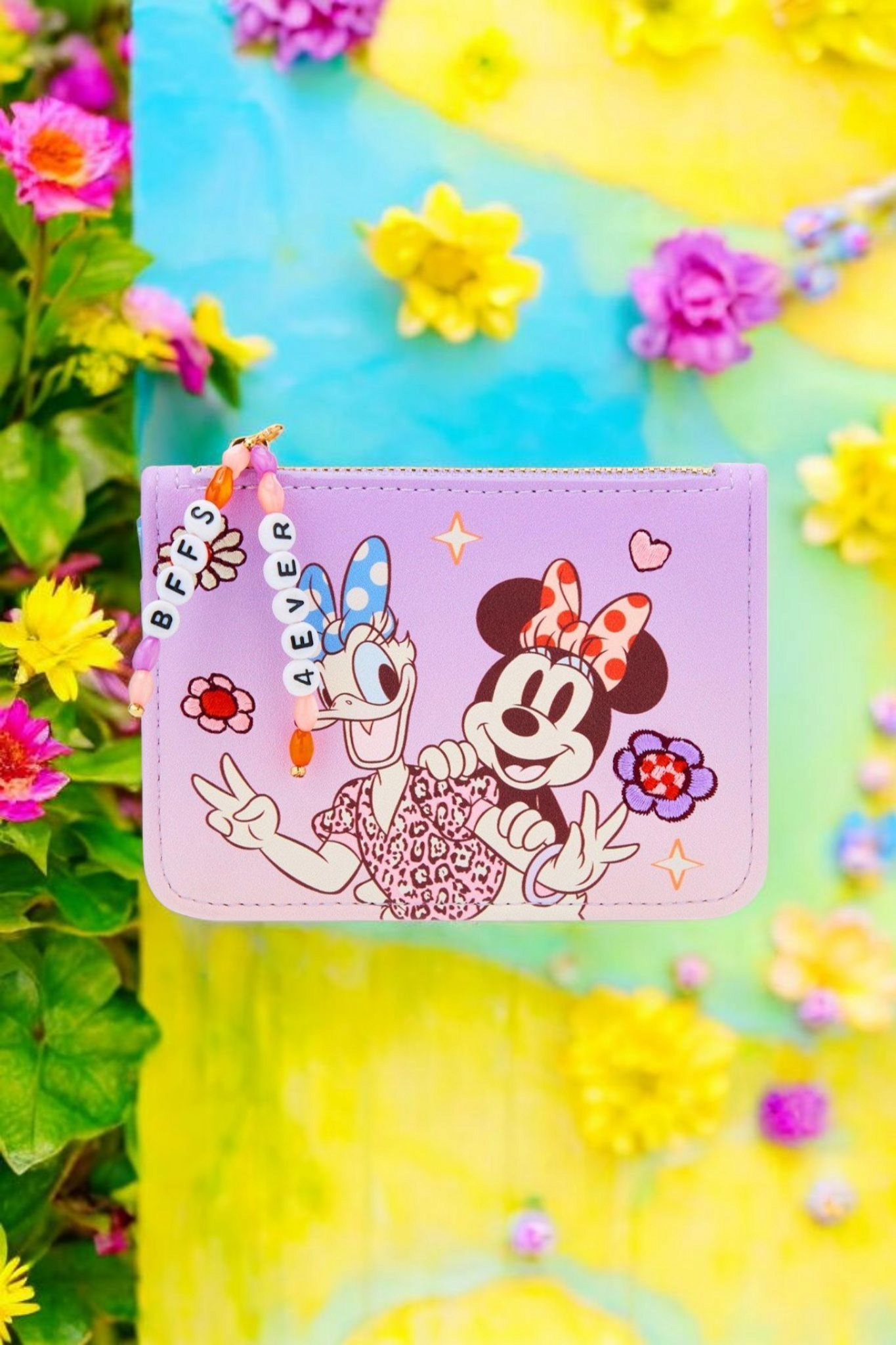 Disney Minnie Mouse and Daisy Duck BFFs 4Ever Charm Wallet