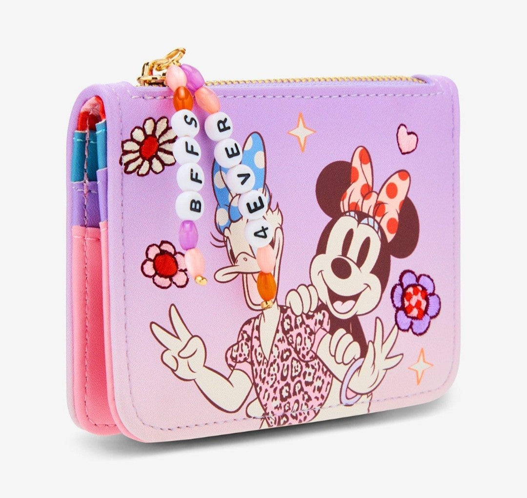 Disney Minnie Mouse and Daisy Duck BFFs 4Ever Charm Wallet