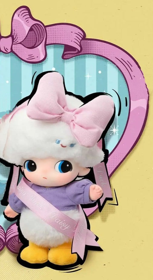 Pop Mart Disney Daisy's Gift Dimoo World Vinyl Plush Keychain/Bag Clip