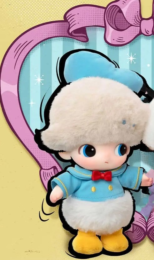 Pop Mart Disney Donald Duck Singing Dimoo World Vinyl Plush Keychain/Bag Clip