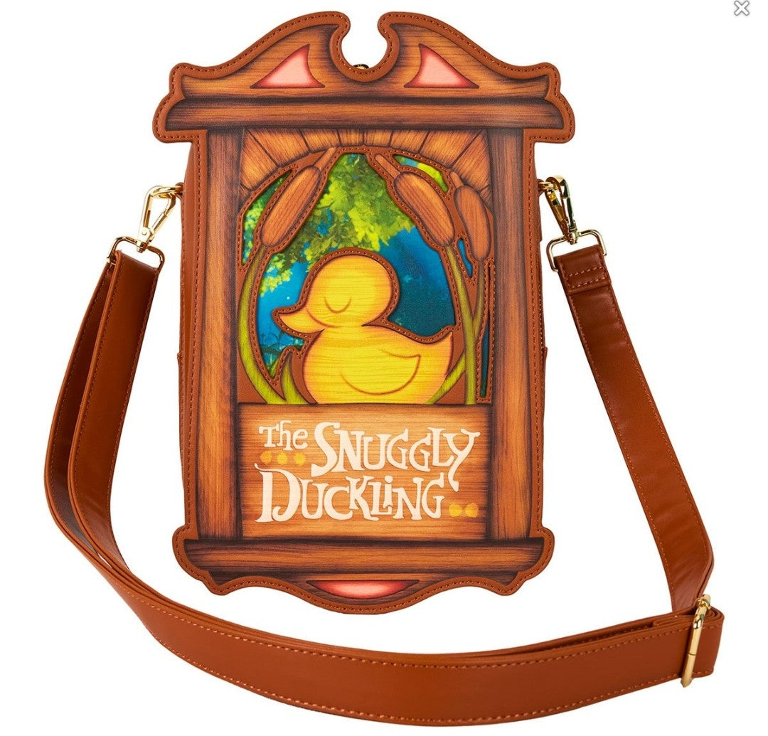 Loungefly Disney Tangled Rapunzel Snuggly Duckling Crossbody Bag