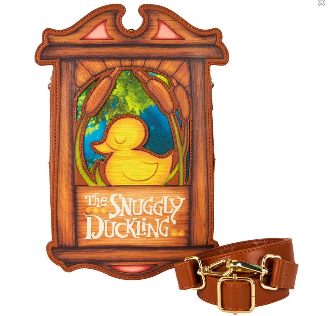 Loungefly Disney Tangled Rapunzel Snuggly Duckling Crossbody Bag