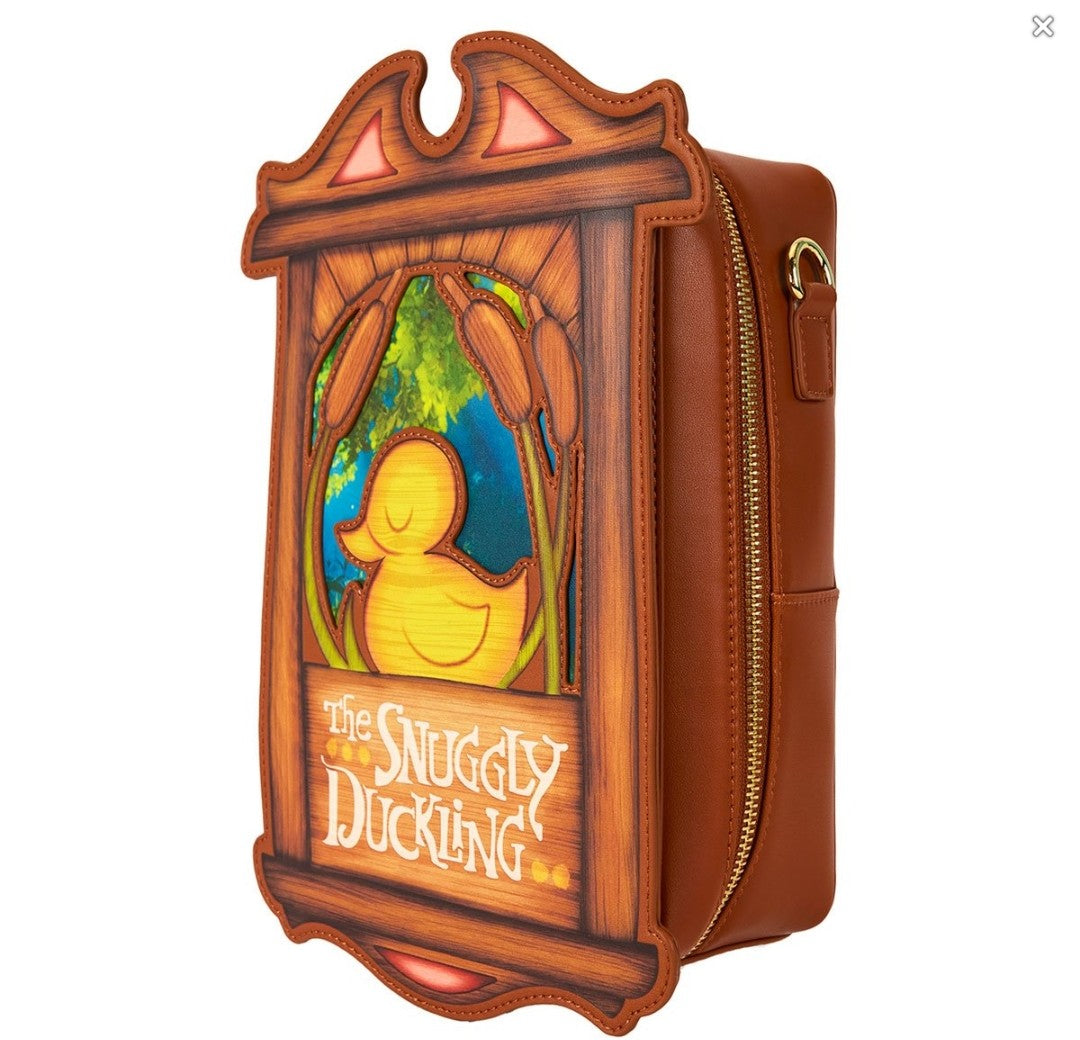 Loungefly Disney Tangled Rapunzel Snuggly Duckling Crossbody Bag