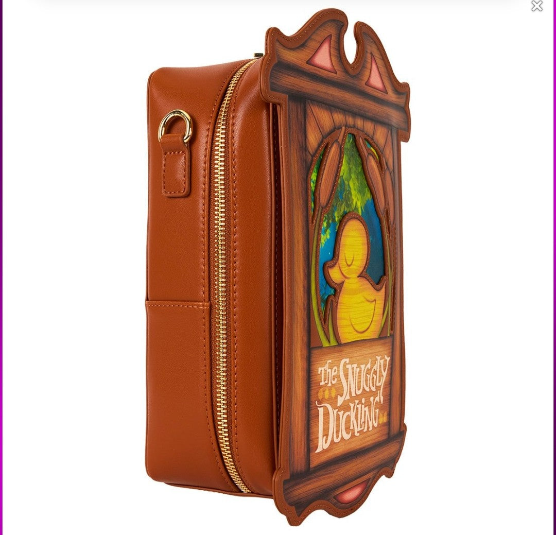 Loungefly Disney Tangled Rapunzel Snuggly Duckling Crossbody Bag