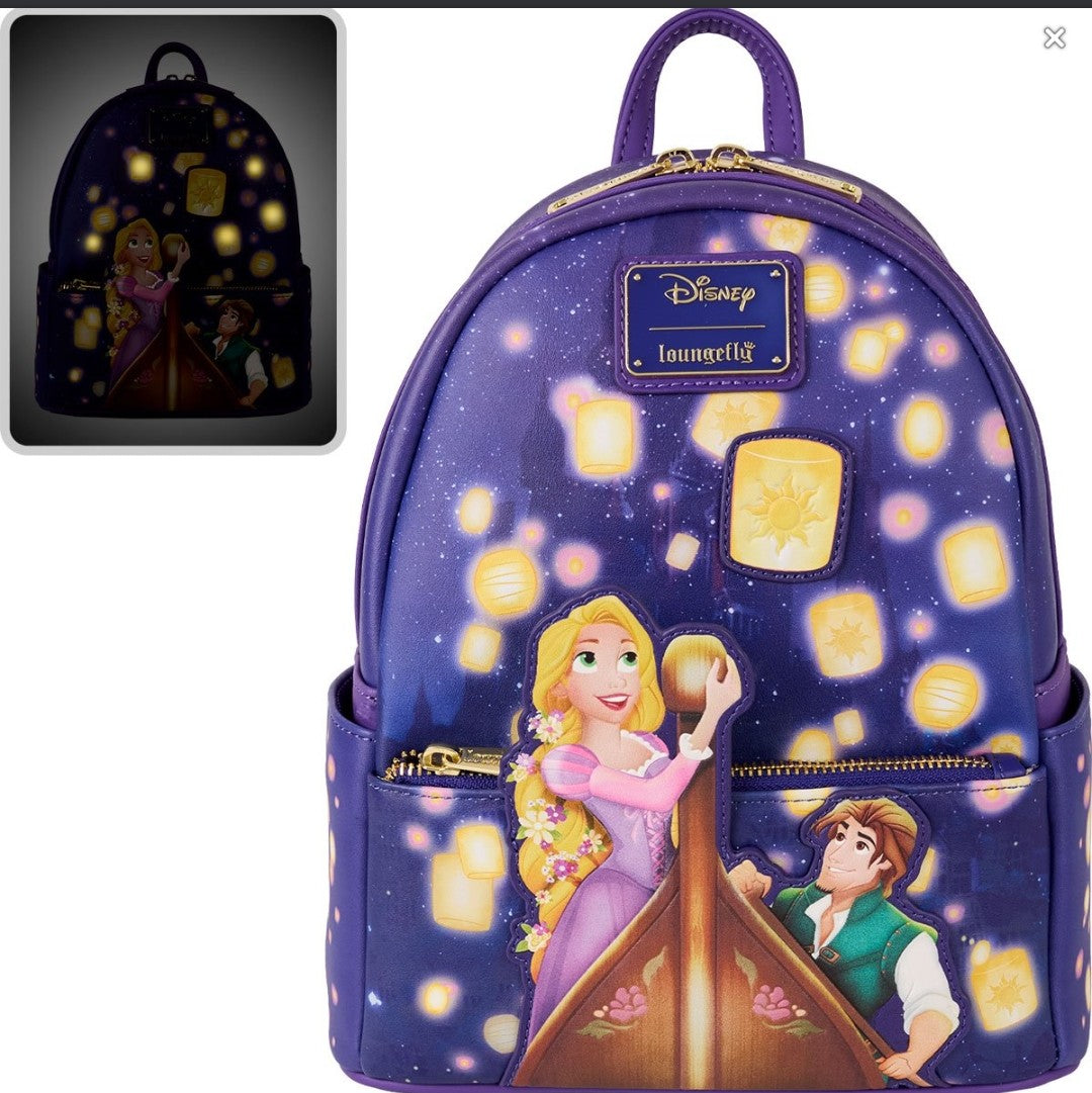 Loungefly Disney Tangled Rapunzel and Flynn Backpack