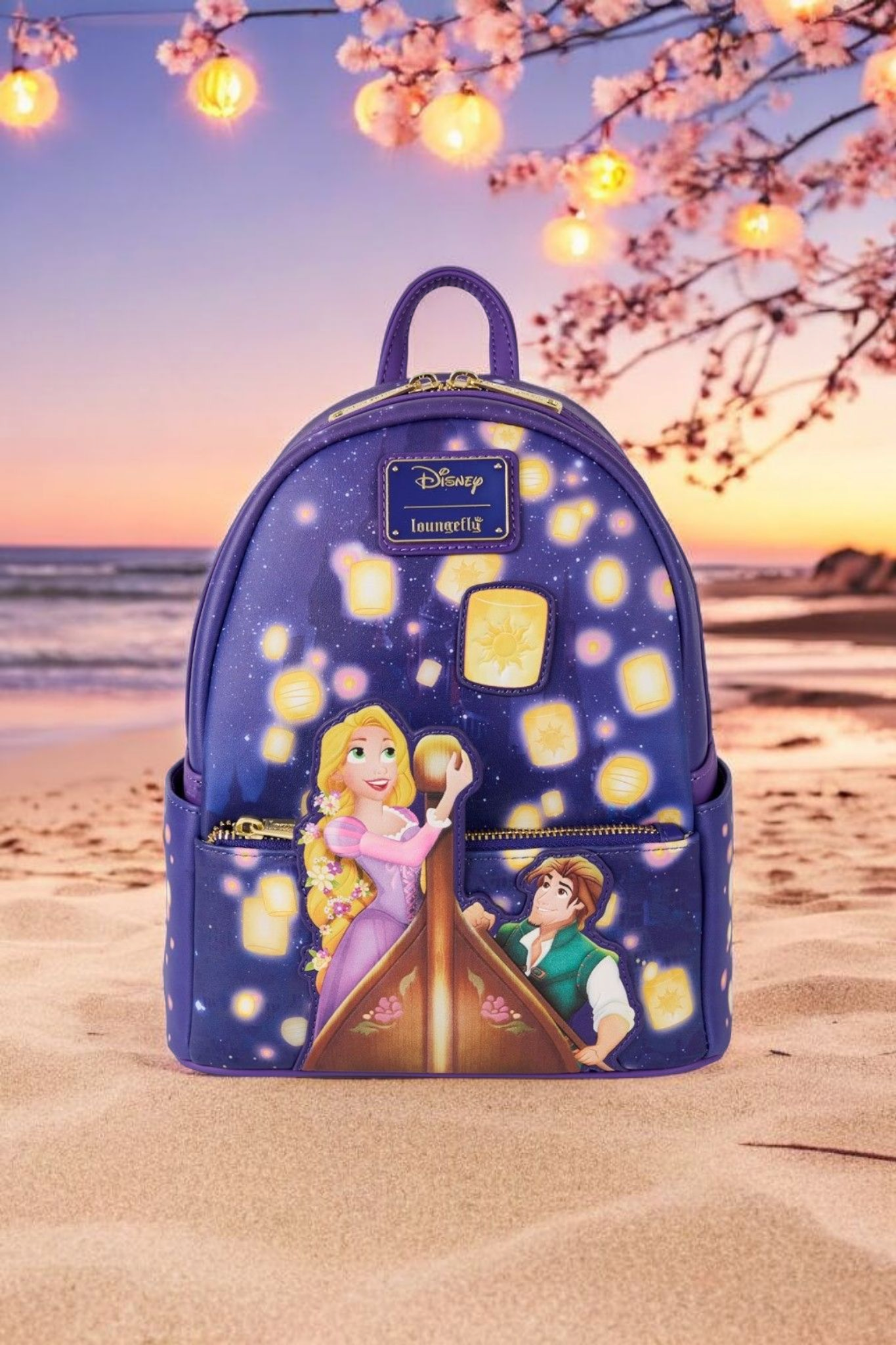Loungefly Disney Tangled Rapunzel and Flynn Backpack