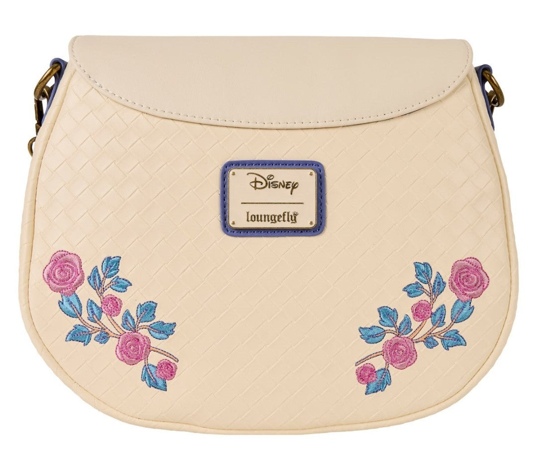 Loungefly Disney Sleeping Beauty Princess  Aurora and Prince Philip Crossbody Bag