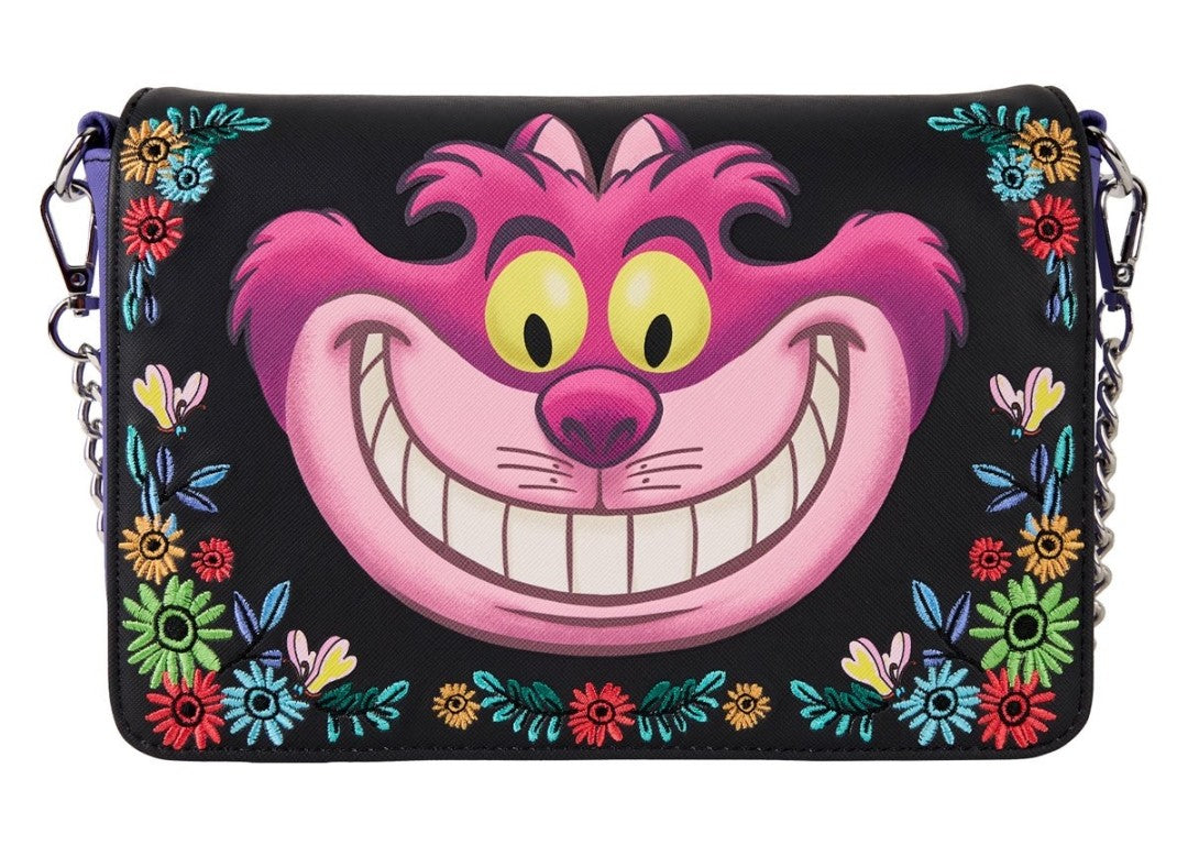 Loungefly Disney Alice in Wonderland Cheshire Cat Crossbody Bag
