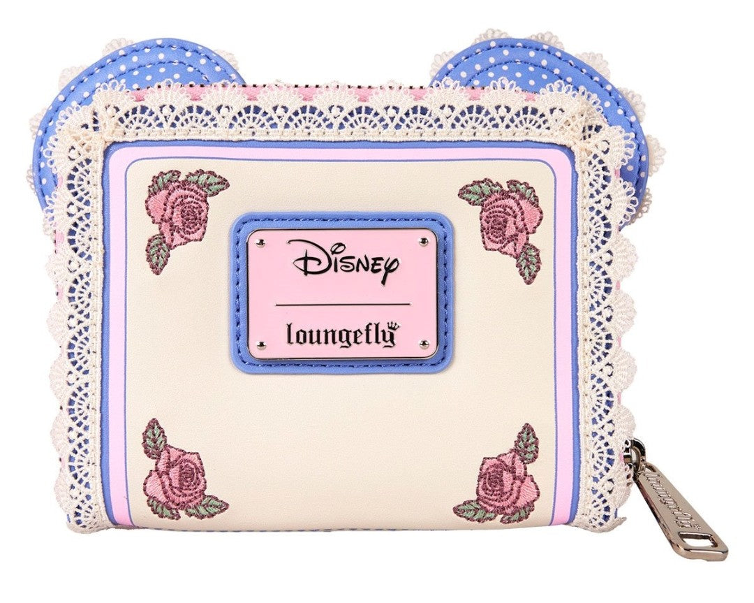 Loungefly Disney Minnie Mouse Floral and Lace Ear Wallet