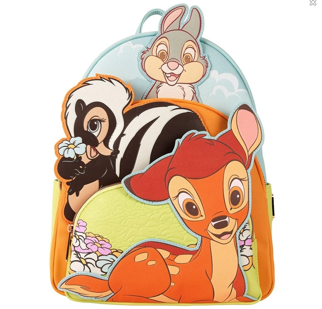 Loungefly Disney Bambi, Thumper and Flower Backpack