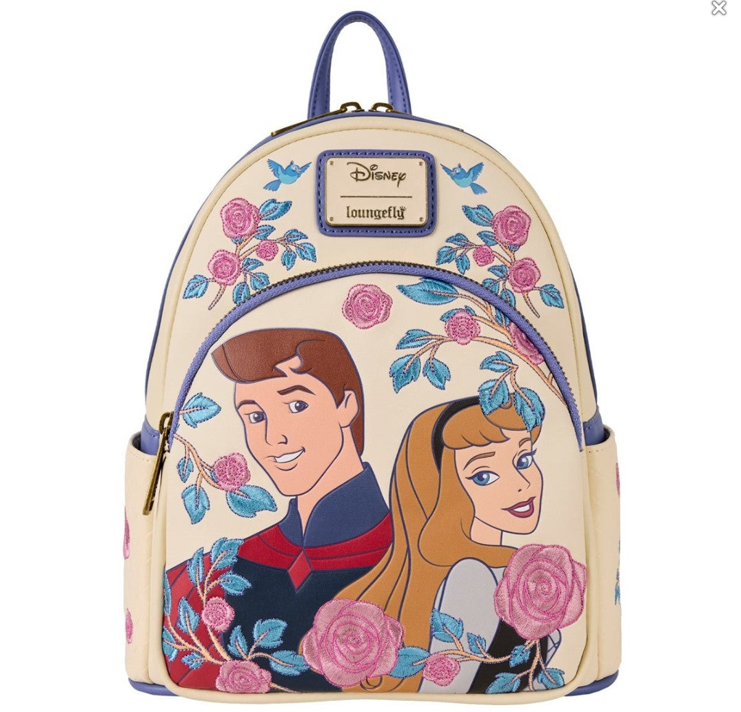 Loungefly Disney Sleeping Beauty And Prince Philip Backpack