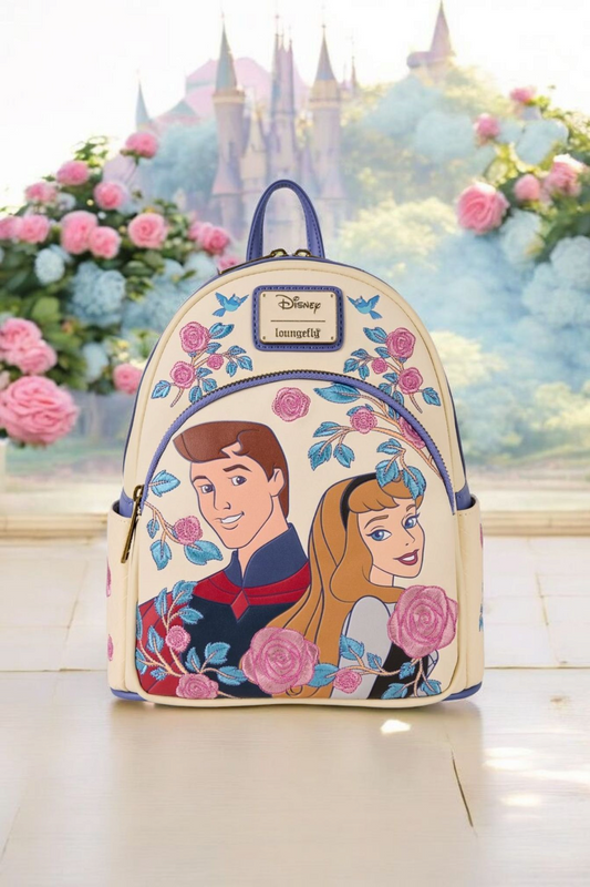 Loungefly Disney Sleeping Beauty And Prince Philip Backpack
