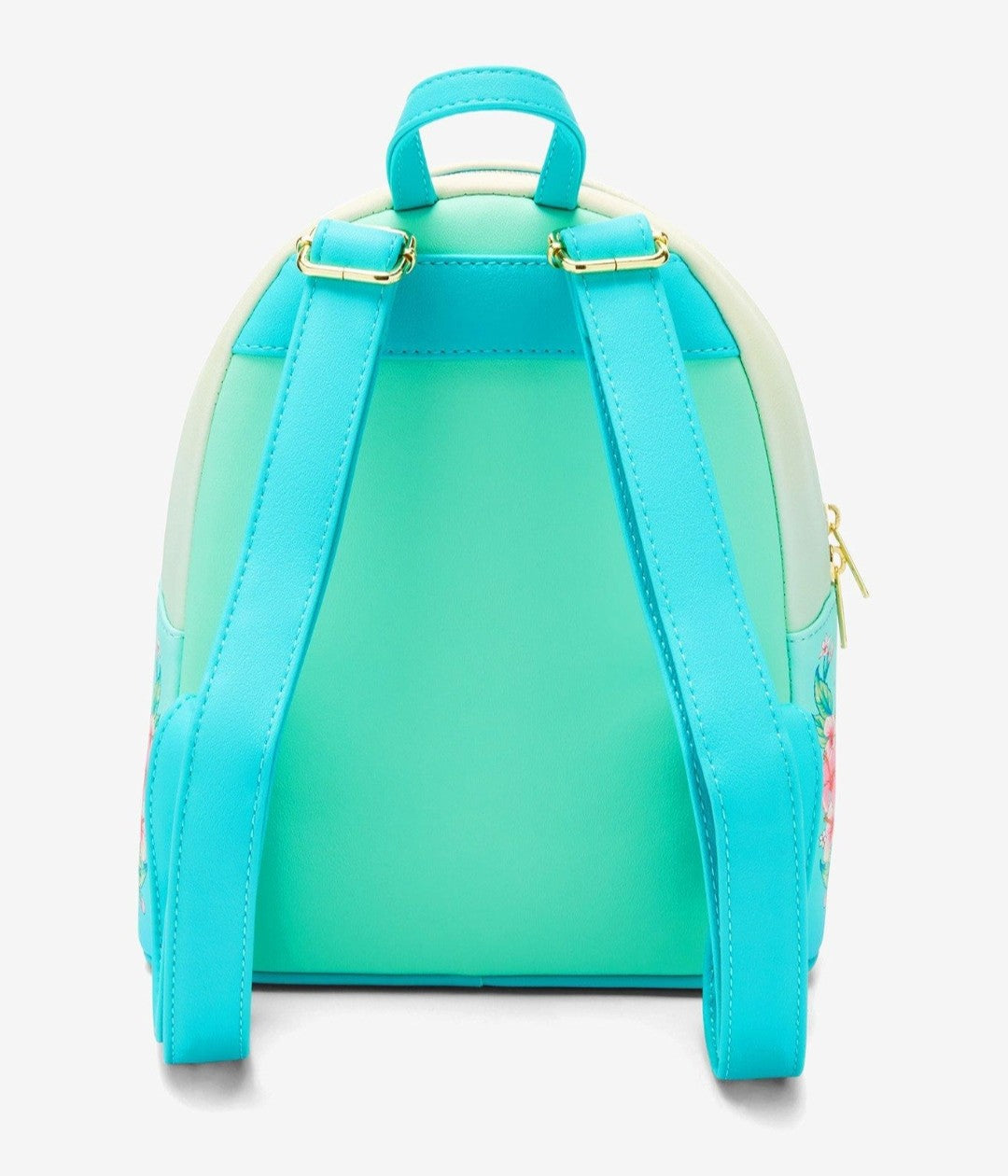 Loungefly Disney Stitch, Scrump and Ducklings Tropical Floral Backpack