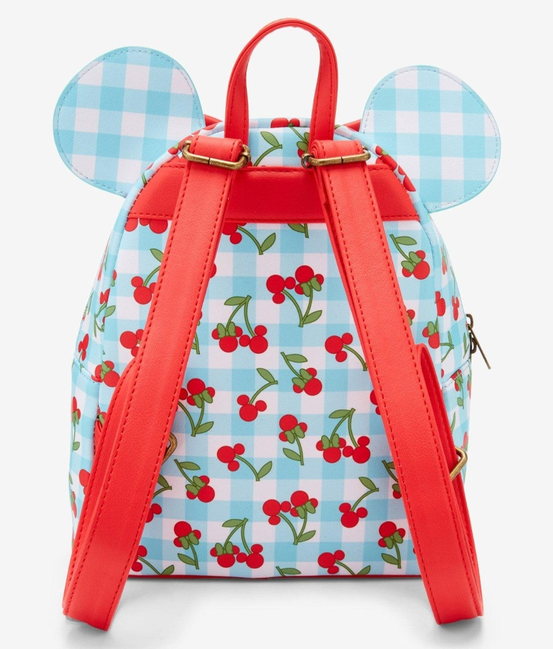 Loungefly Disney Minnie Mouse Gingham with Cherries Backpack