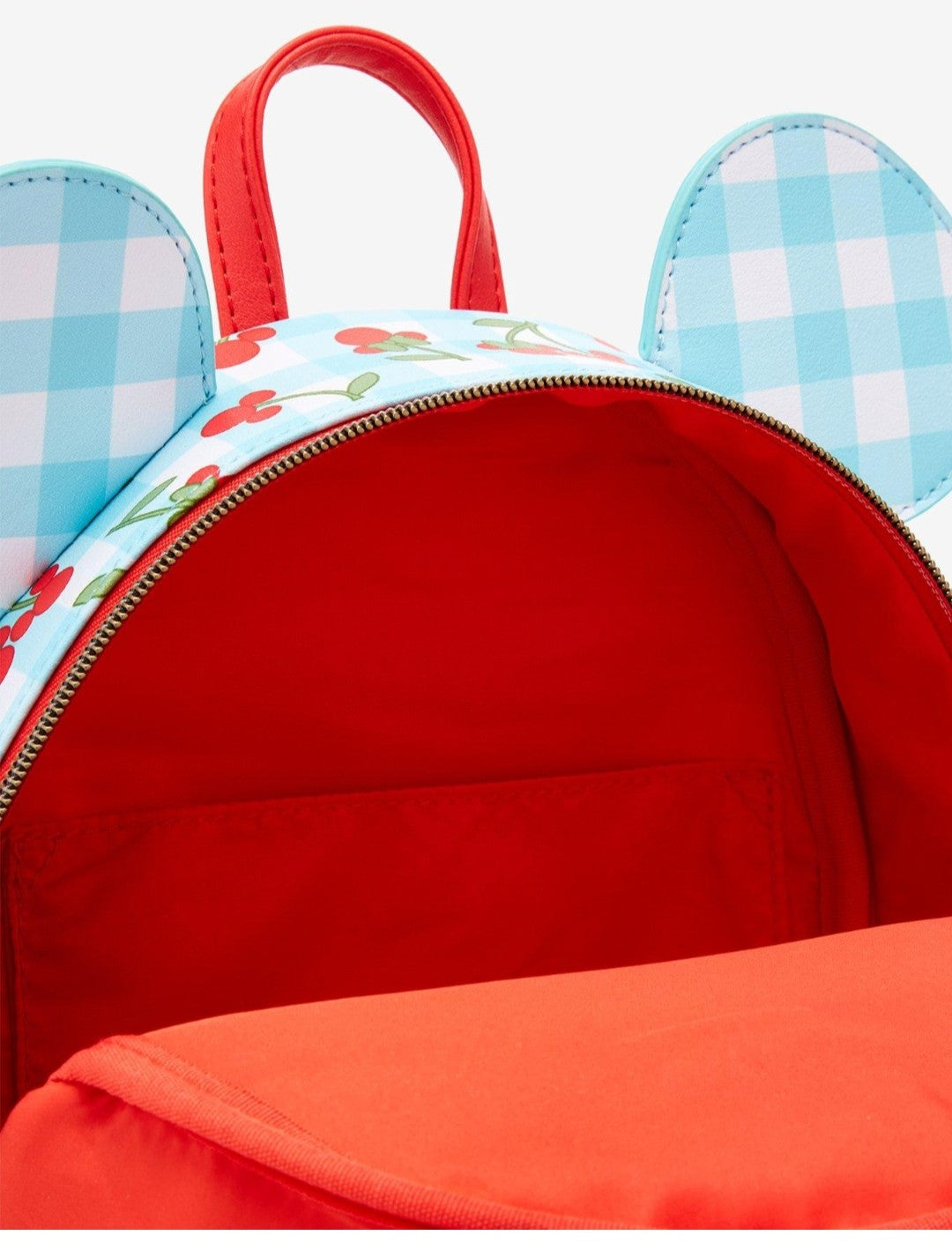 Loungefly Disney Minnie Mouse Gingham with Cherries Backpack