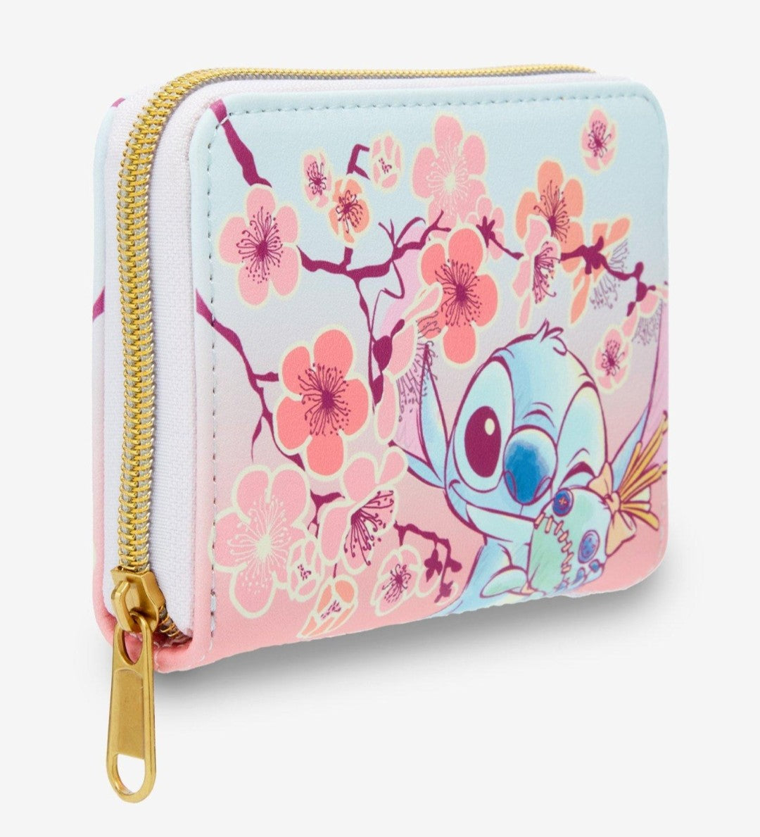 Loungefly Disney Stitch and Scrump Cherry Blossom Wallet