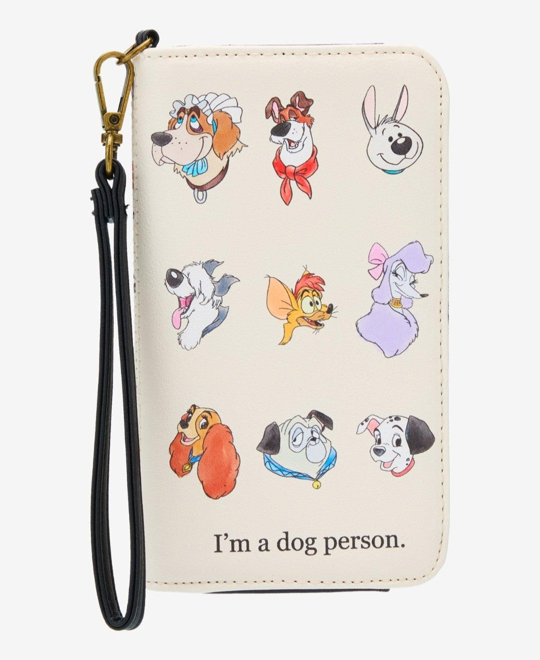 Loungefly Disney Movie Dogs I'm a Dog Person Tech Wallet