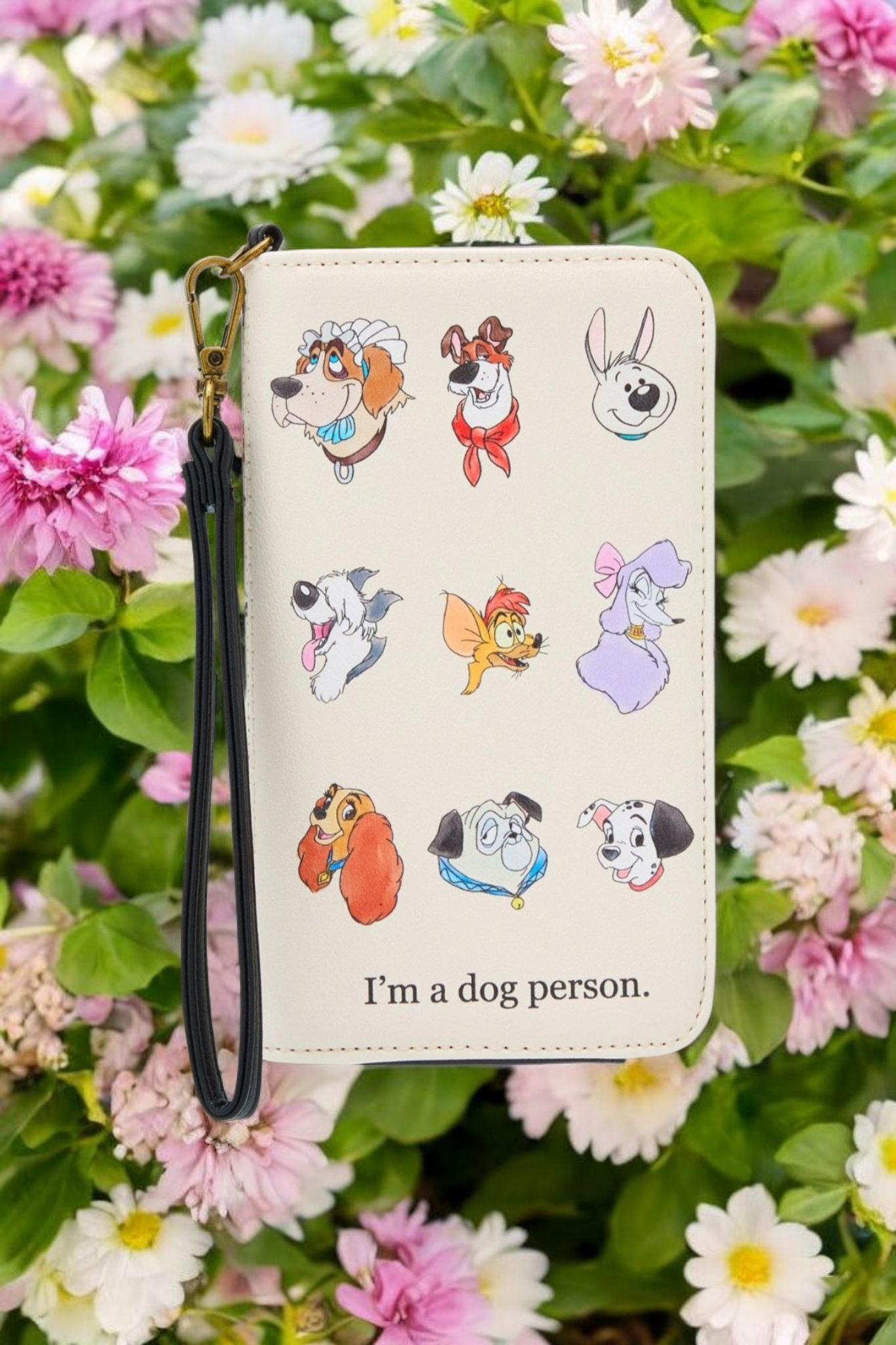 Loungefly Disney Movie Dogs I'm a Dog Person Tech Wallet
