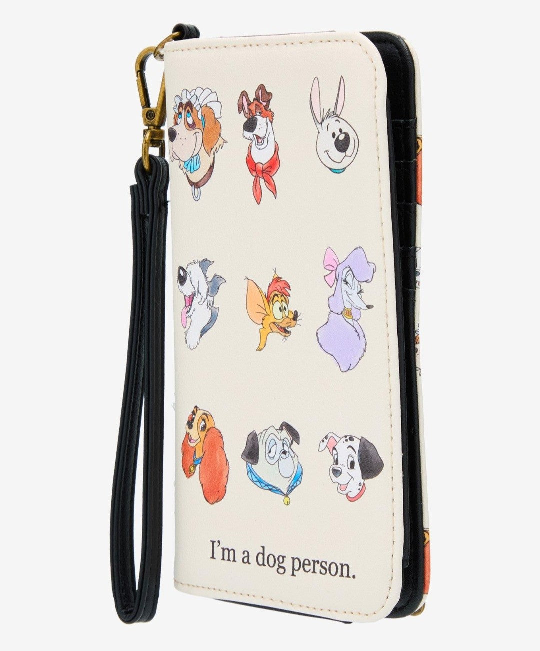 Loungefly Disney Movie Dogs I'm a Dog Person Tech Wallet