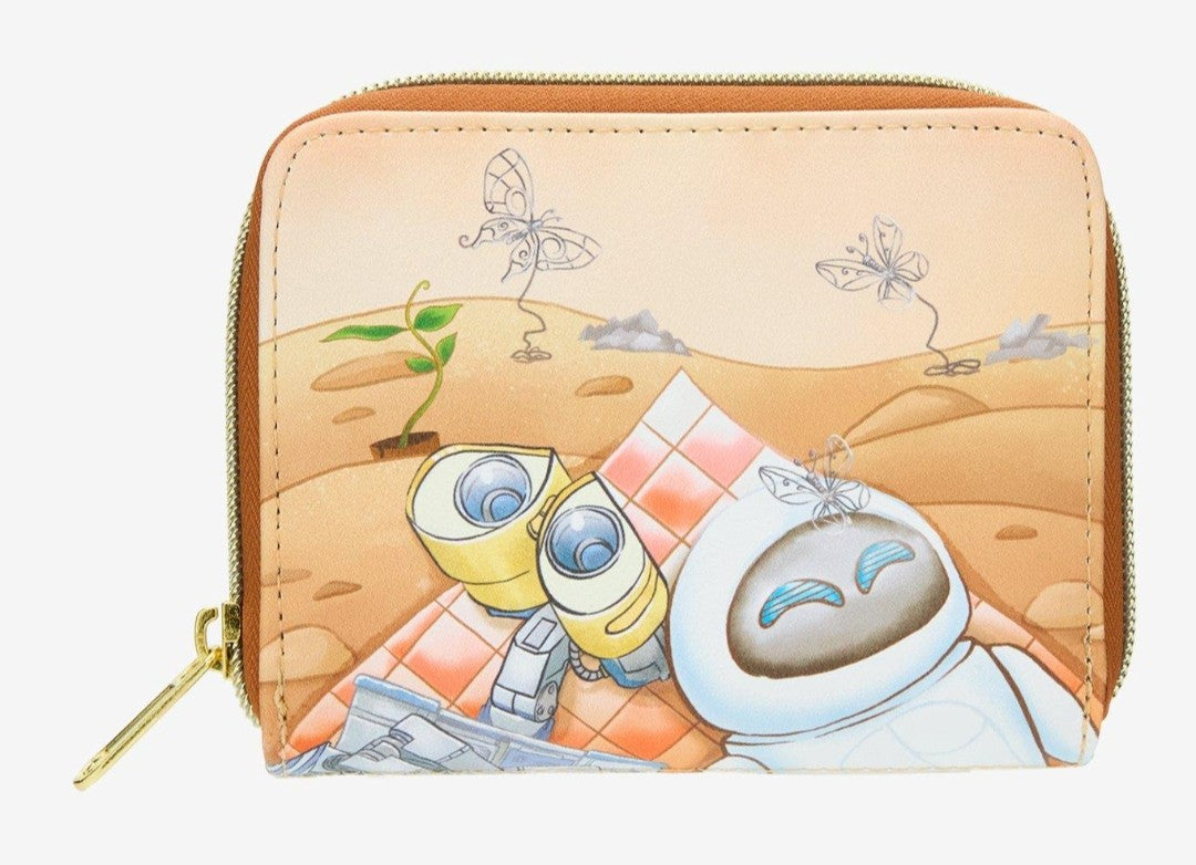 Loungefly Disney WALL-E and Eve Picnic Date Wallet