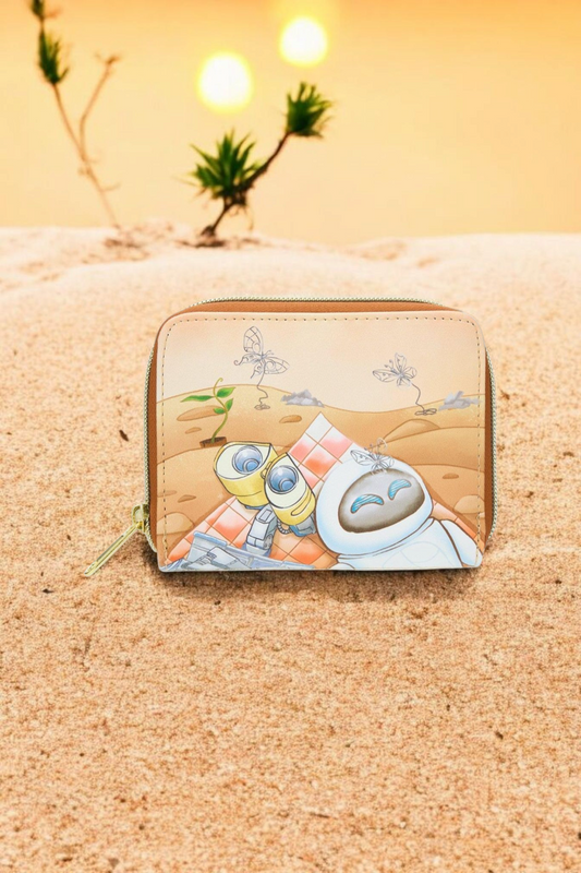 Loungefly Disney WALL-E and Eve Picnic Date Wallet