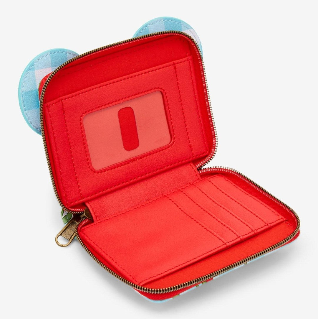 Loungefly Disney Minnie Mouse Gingham and Cherries Wallet