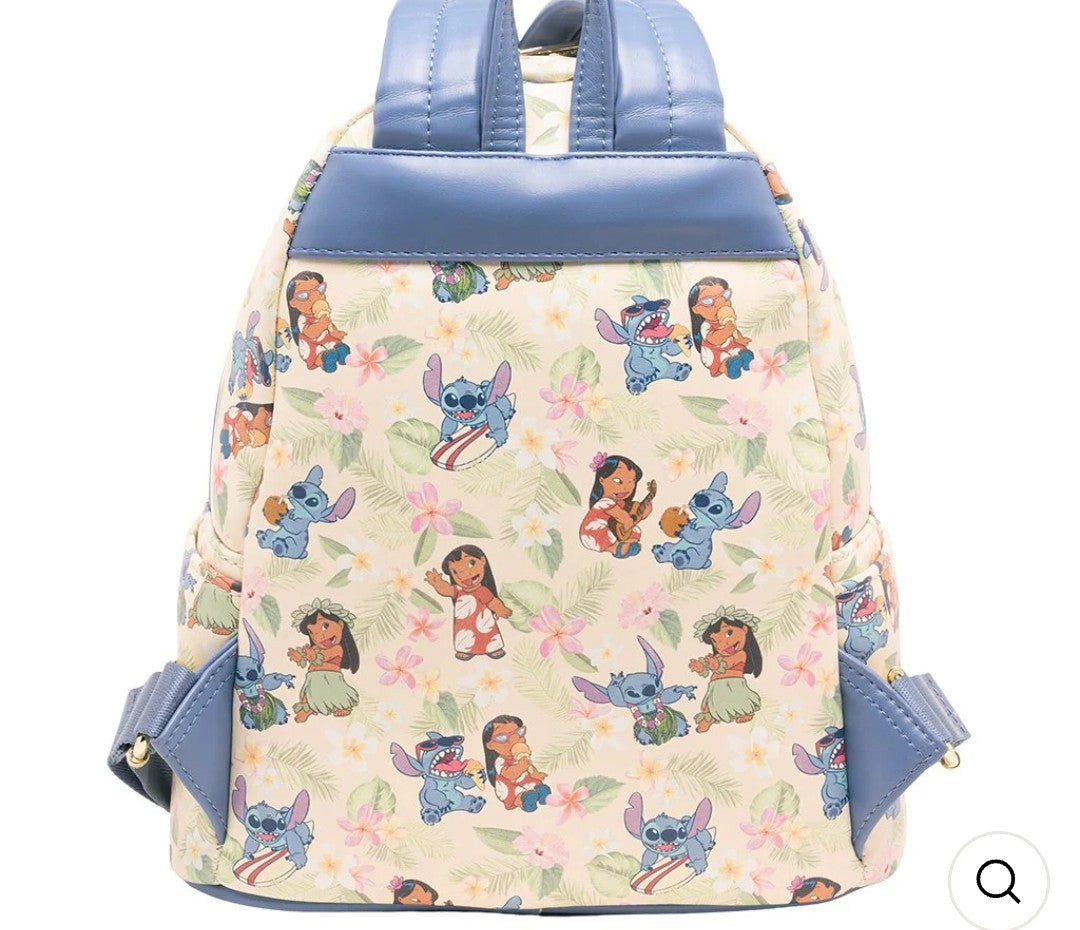 Loungefly Disney Lilo and Stitch Hula Dance Mini Backpack