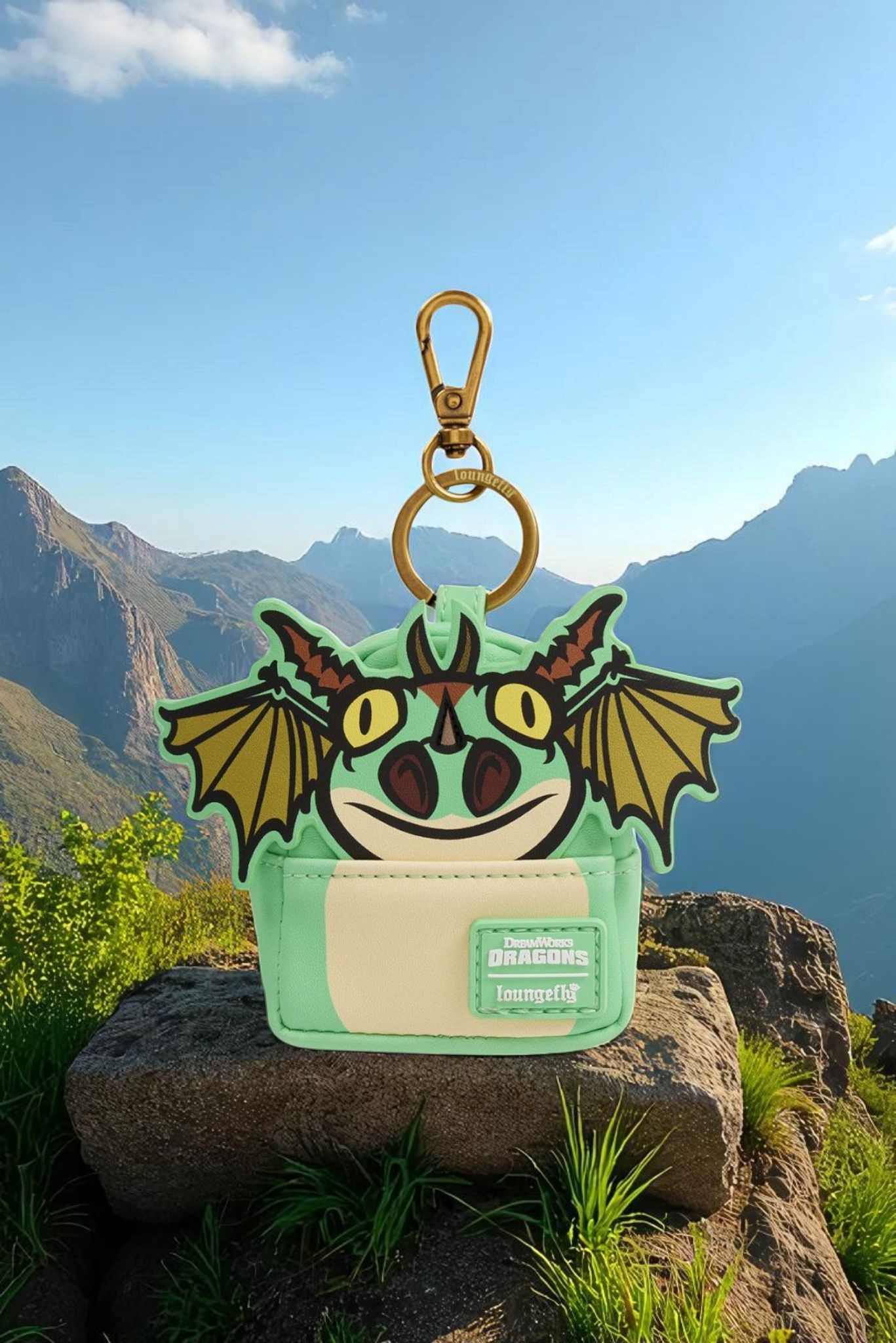 Loungefly How to Train Your Dragon Mini-Pocket Backpack Mystery Bag Clips