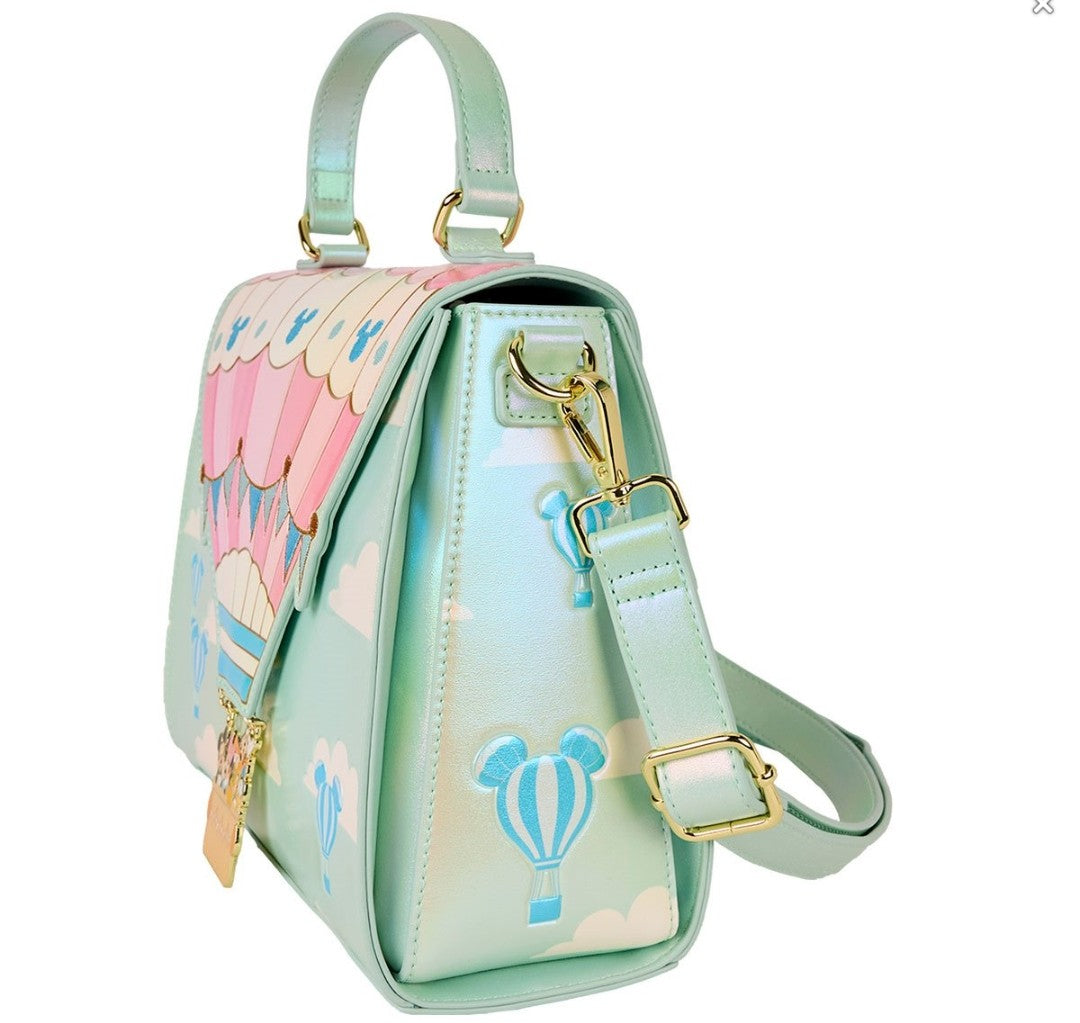 Loungefly Disney Mickey & Friends Hot Air Balloon Crossbody Bag