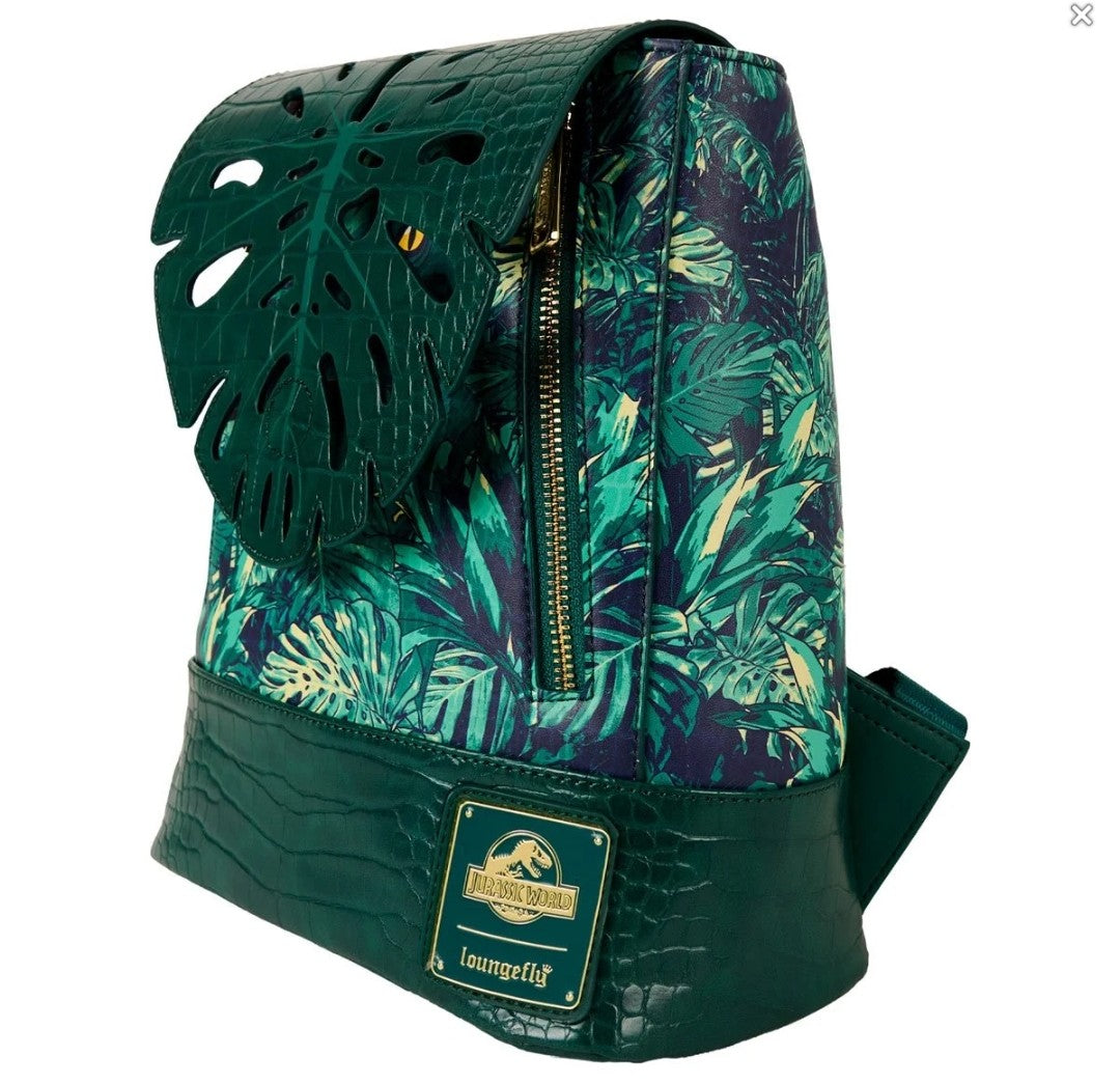 Loungefly Jurassic World Jungle Glow-in-the-Dark Backpack