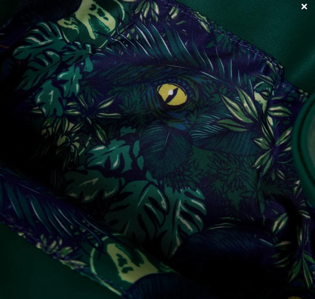 Loungefly Jurassic World Jungle Glow-in-the-Dark Backpack