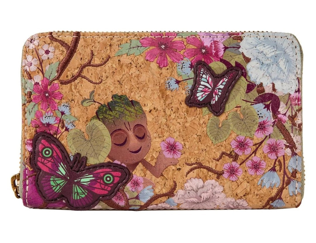 Loungefly Marvel Guardians of the Galaxy Groot Spring Floral Wallet