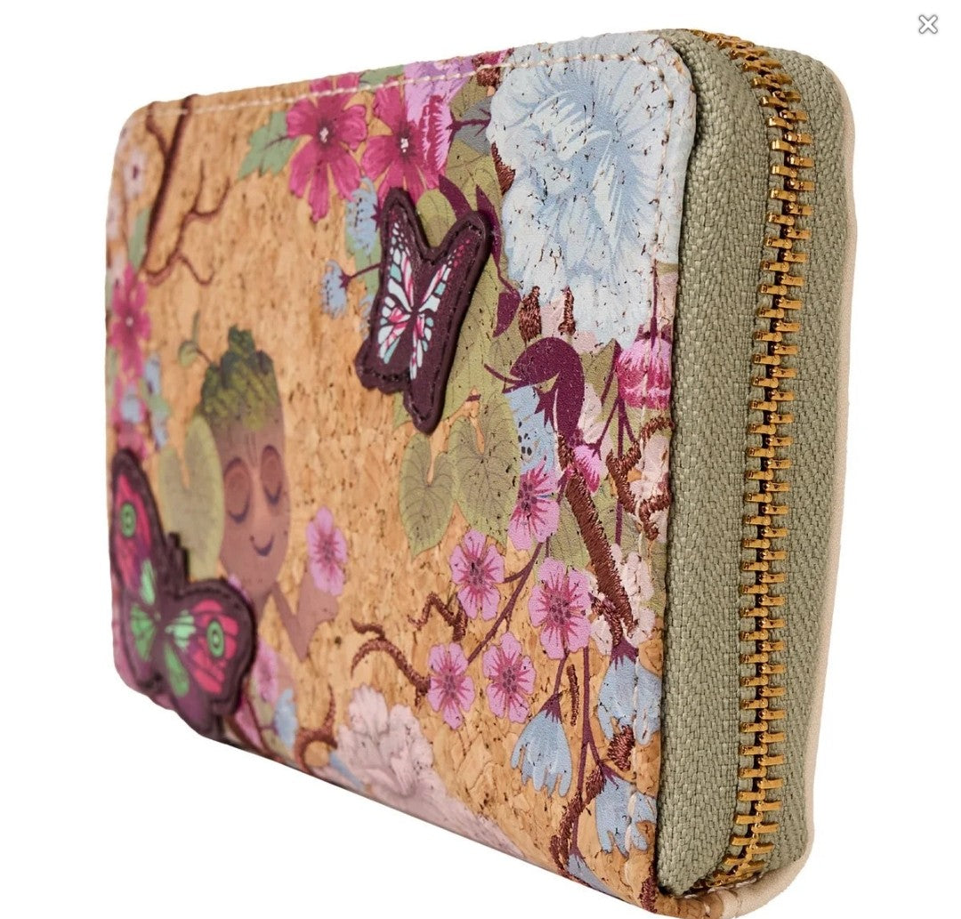 Loungefly Marvel Guardians of the Galaxy Groot Spring Floral Wallet