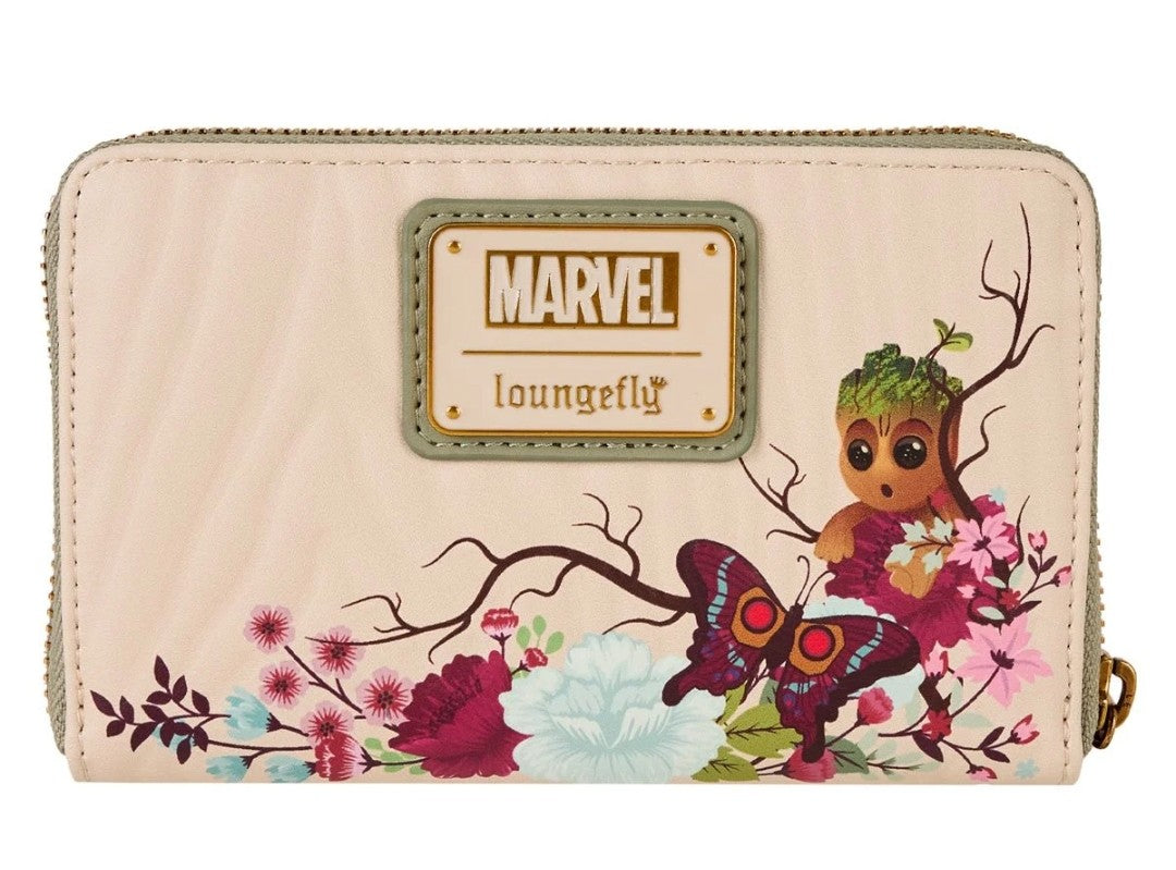 Loungefly Marvel Guardians of the Galaxy Groot Spring Floral Wallet