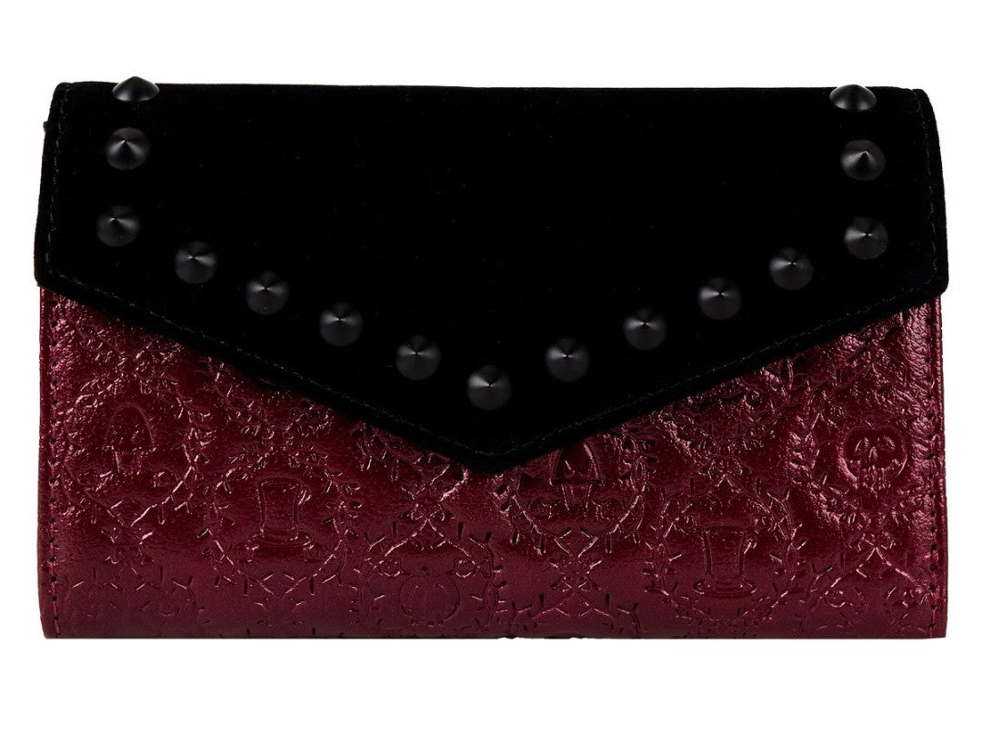 Loungefly Disney Villains Debossed Thorned Icons Wallet