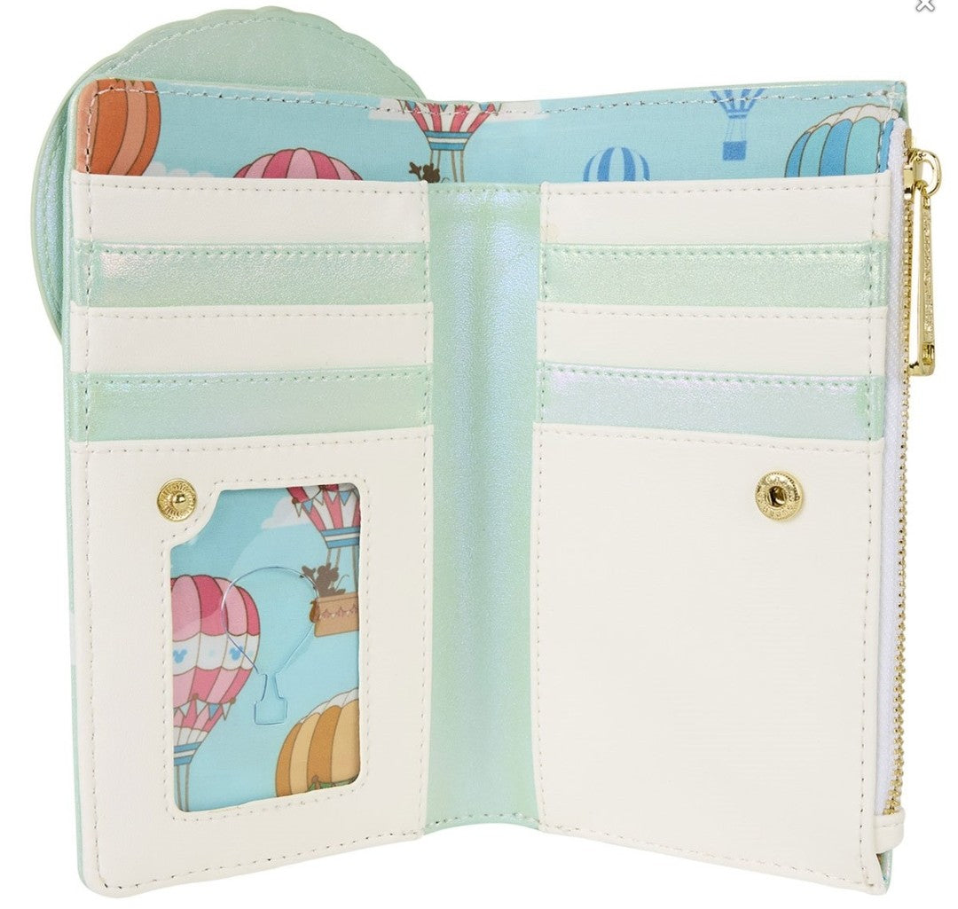 Loungefly Disney Mickey and Friends Hot Air Balloon Ride Wallet