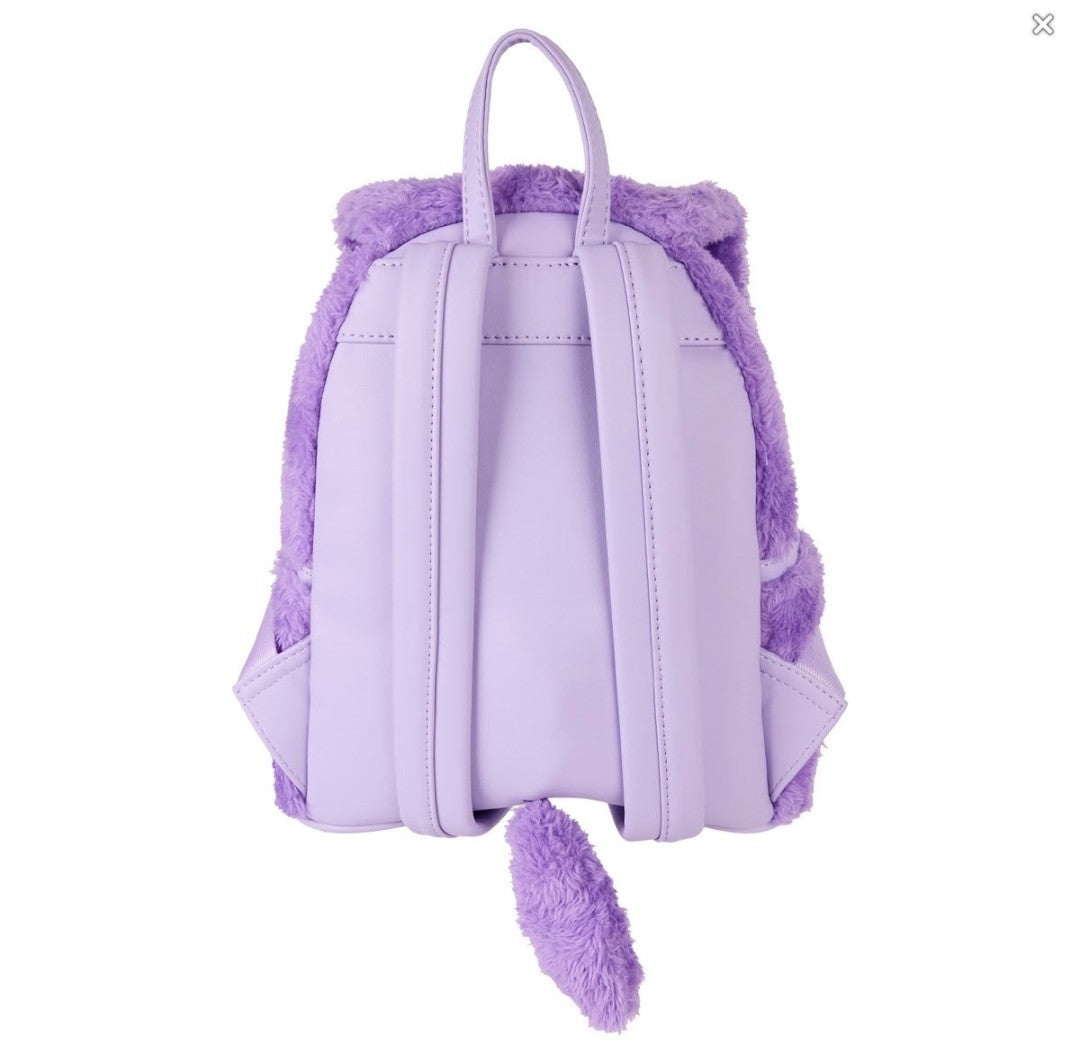 Loungefly Disney Emperor's New Groove Yzma Cat Plush Backpack with Moving Tail