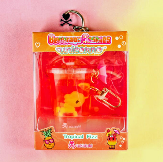 Tokidoki Unicorno Beverage Besties Tropical Fizz Special Edition Keychain