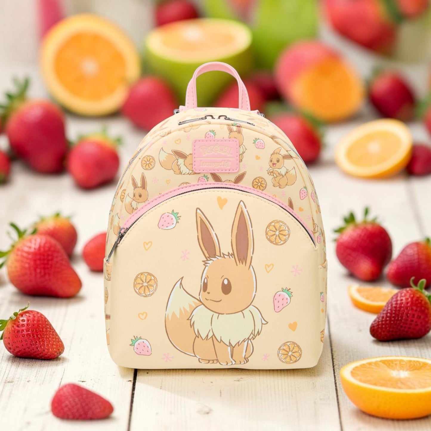 Loungefly Pokémon Eevee Fruit Pastel Backpack