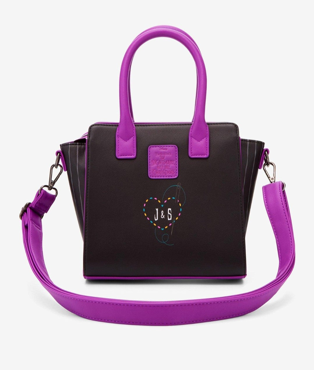 Loungefly Disney Nightmare Before Christmas Jack and Sally Mini Handbag