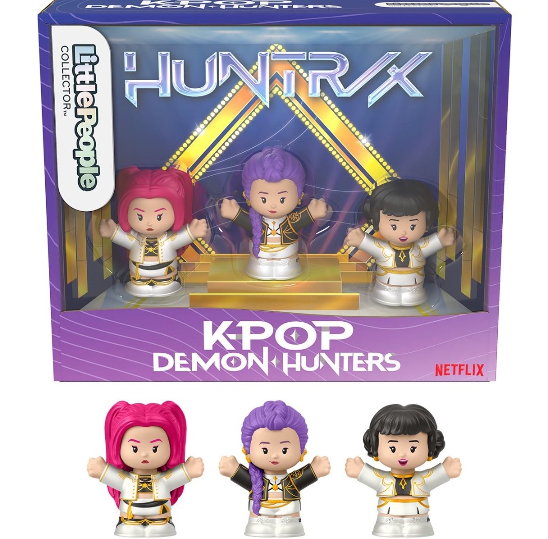 Fisher-Price K-pop Demon Hunters Little People Collector Figure Set