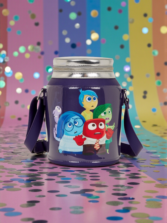 Loungefly Disney Pixar Inside Out 2 Bottled Up Crossbody Bag