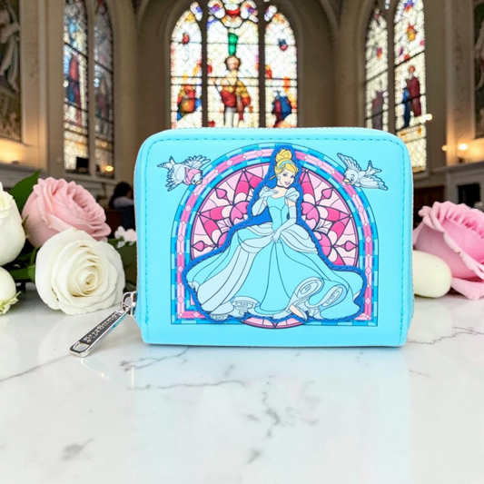 Loungefly Disney Cinderella Stained Glass Wallet