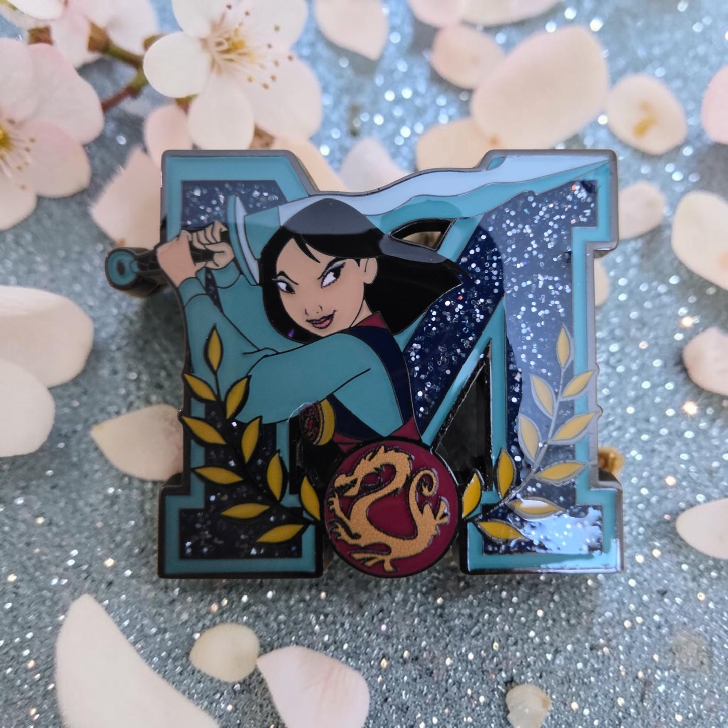 Loungefly Disney Princess Collegiate Letter Mystery Pins