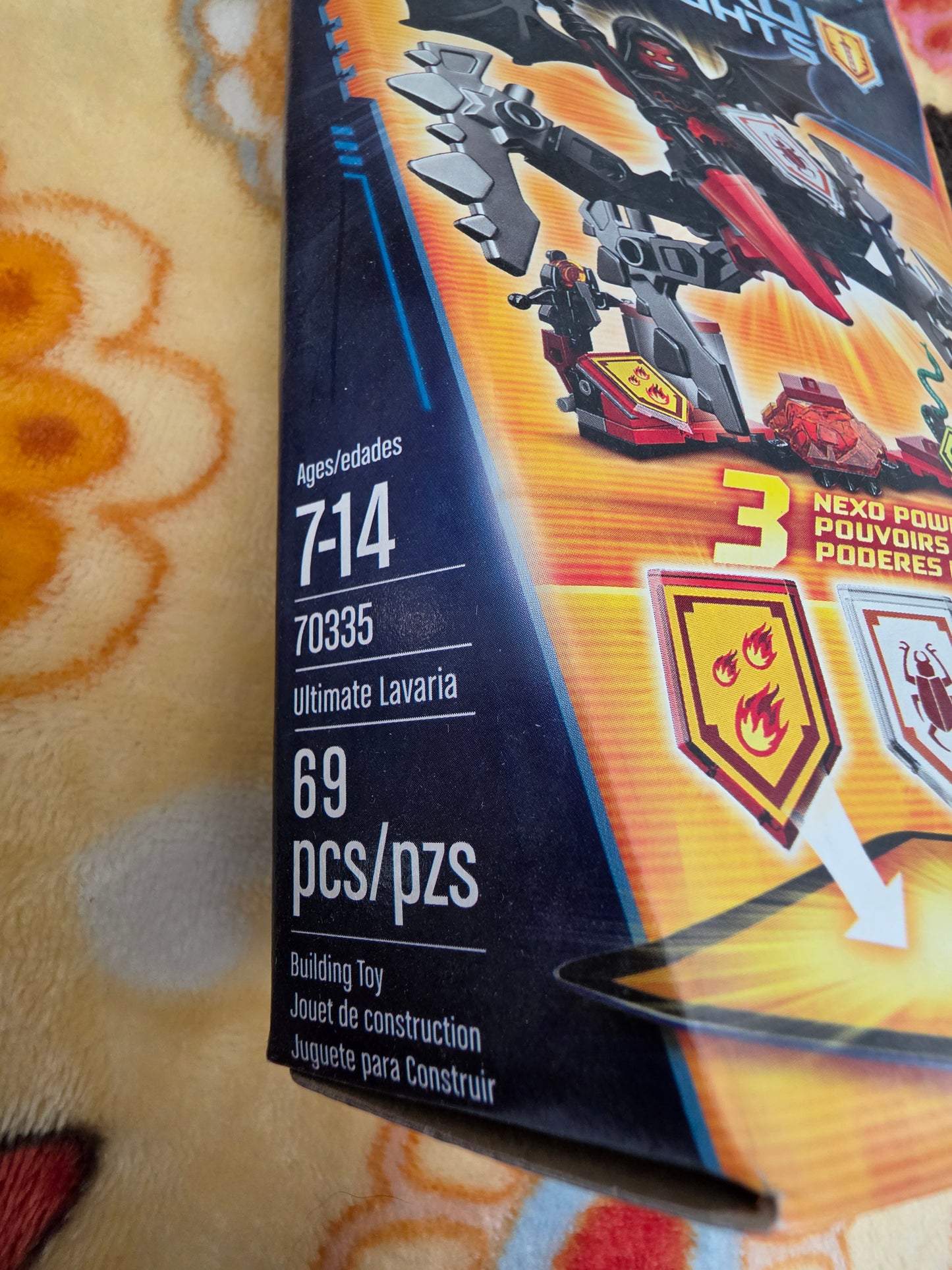 Lego Nexo Knights Ultimate Lavaria Figure "Retired"